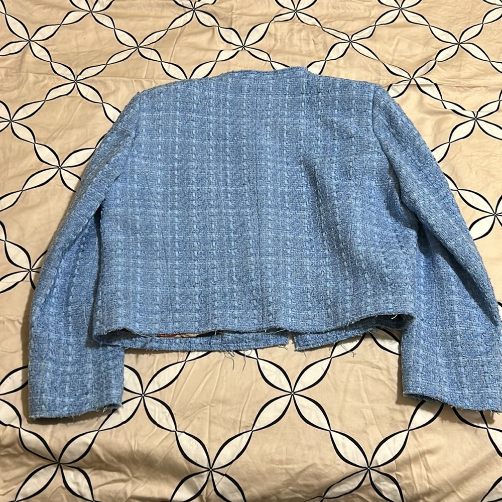 Zara Women’s Tweed Blazer - Picture 5 of 7